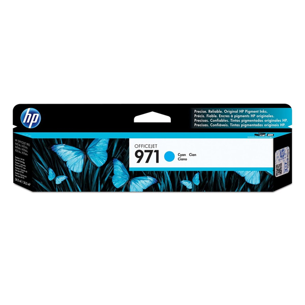 HP - TONER 971 CARTRIDGE 1 X CYAN (CN622AM)