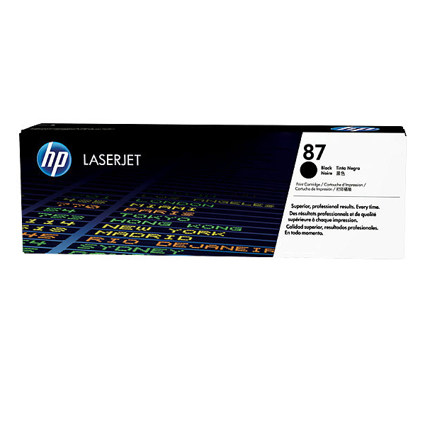 HP - TONER LASER NEGRO 87X 18000 PAGINAS (CF287X)