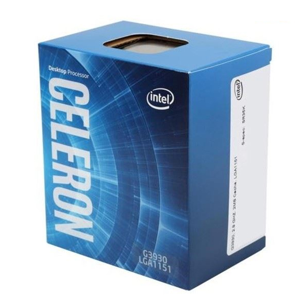 INTEL - PROCESADOR CELERON G-3930 2.9GHZ LGA1151 2M CACHE (BX80677G3930)