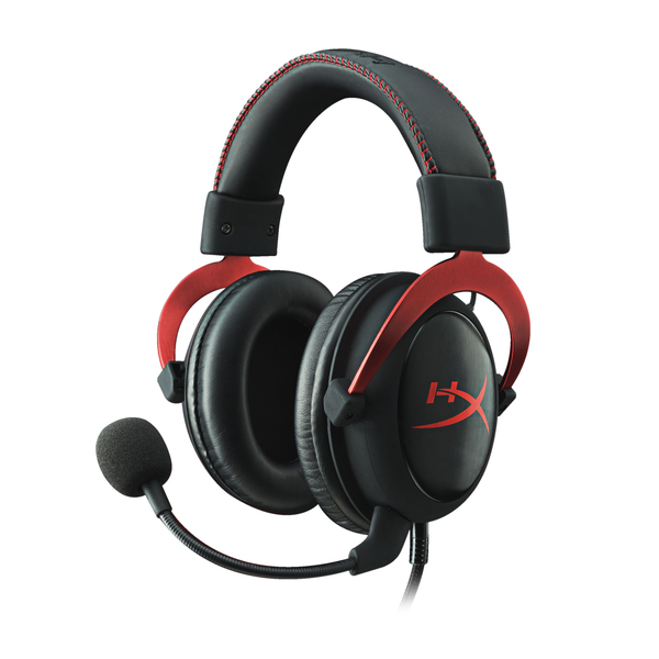 KINGSTON - HYPERX CLOUD II BLKRED GANMING HEADSET (KHX-HSCP-RD)