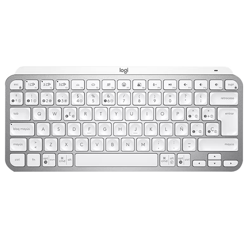 LOGITECH - MX KEYS MINI SPANISH PALE GREY (920-010477)