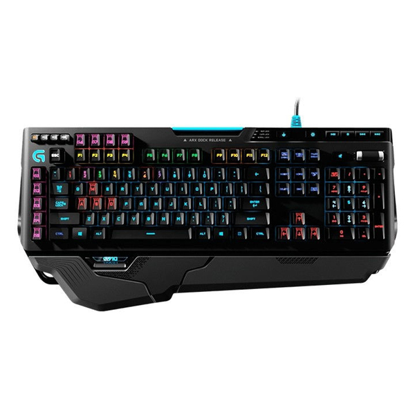 LOGITECH - TECLADO GAMER G910 MECANICO RGB 9 TECLAS G USB (920-006385)