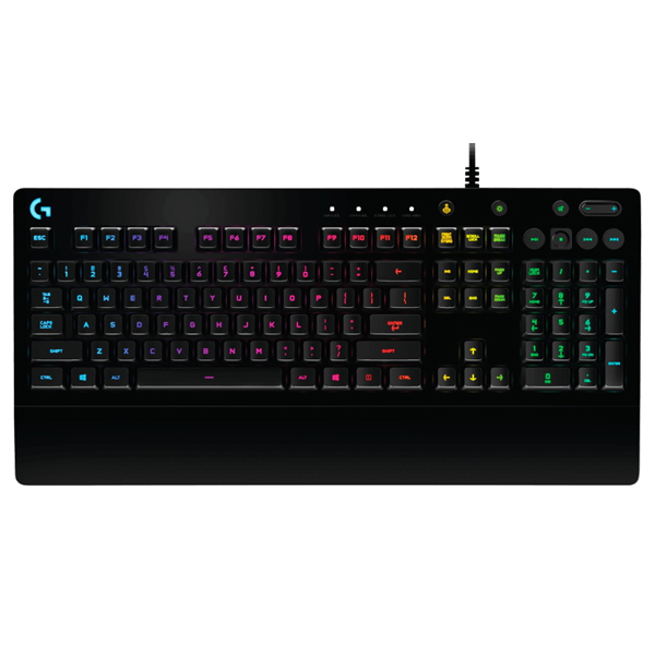LOGITECH - TECLADO GAMING G213 INGLES USB / ANTIDERRAME / RGB (920-008084)