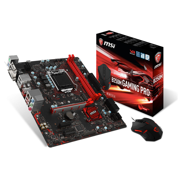 MSI - B250M GAMING PRO - Placa base - micro ATX (B250M GAMING PRO)