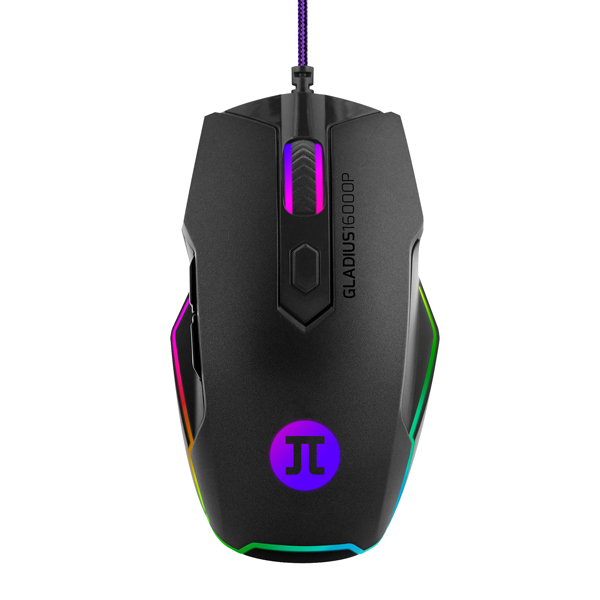 PRIMUS GAMING - MOUSE GAMING GLADIUS 16000 DPI RGB 6BOT AJUSTE PESO (PMO-301)