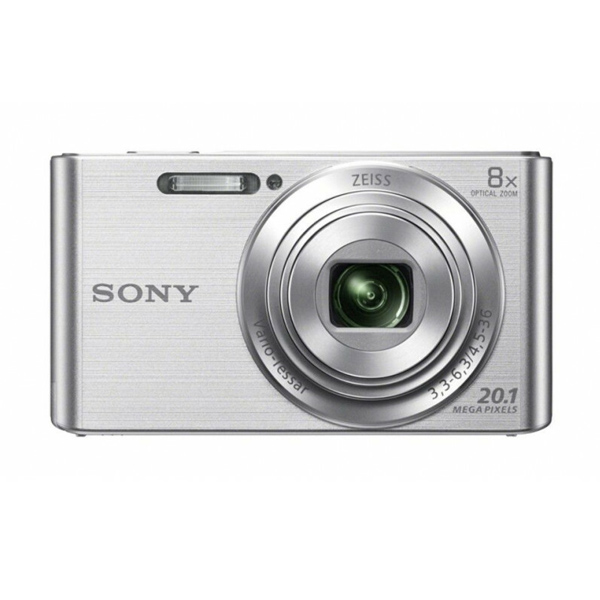SONY CAMARA W830 SILVER 20.1MP/HD/8XOPT/64XDIG./LCD 2.7 (DSCW830/S)