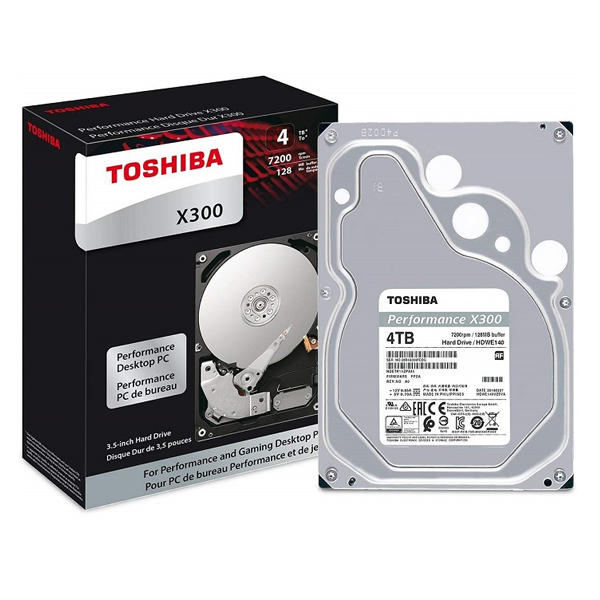 TOSHIBA - DISCO DURO / SATA3 / 4TB / 3.5