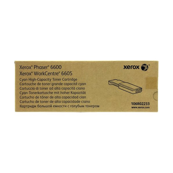 XEROX - TONER CYAN P/ PHASER 6600/ WORCENTRE 6605 (106R02233)