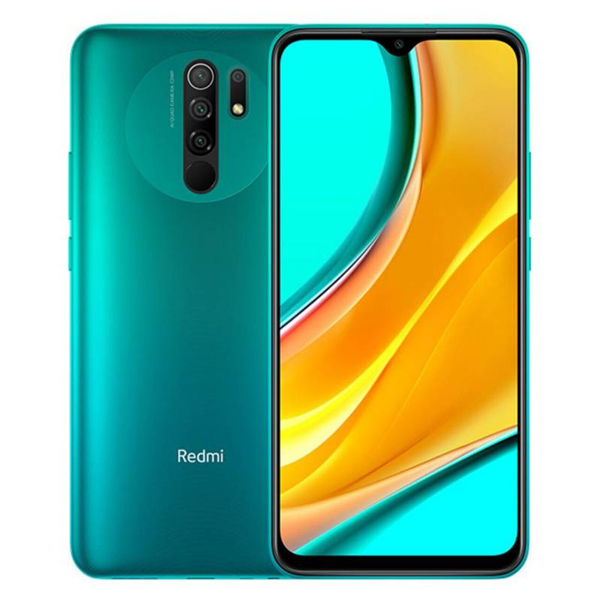 XIAOMI   - XIAOMI REDMI 9 US 64G OCEAN GREEN  / CAJA DAÃ‘ADA (28385)
