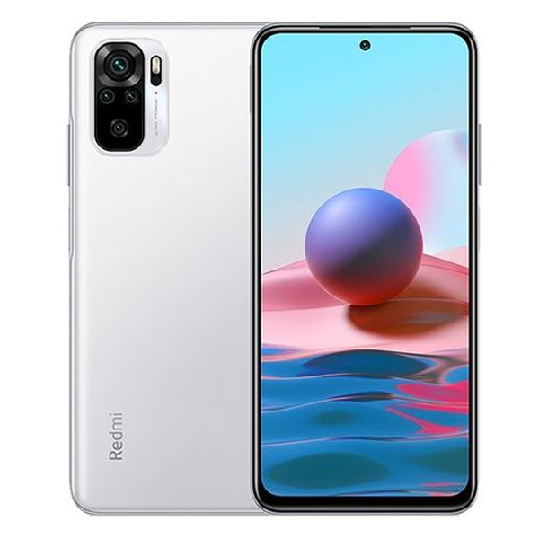 XIAOMI   - XIAOMI REDMI NOTE 10 EU 128G PEBBLE WHITE  SIN CARGADOR (31918)