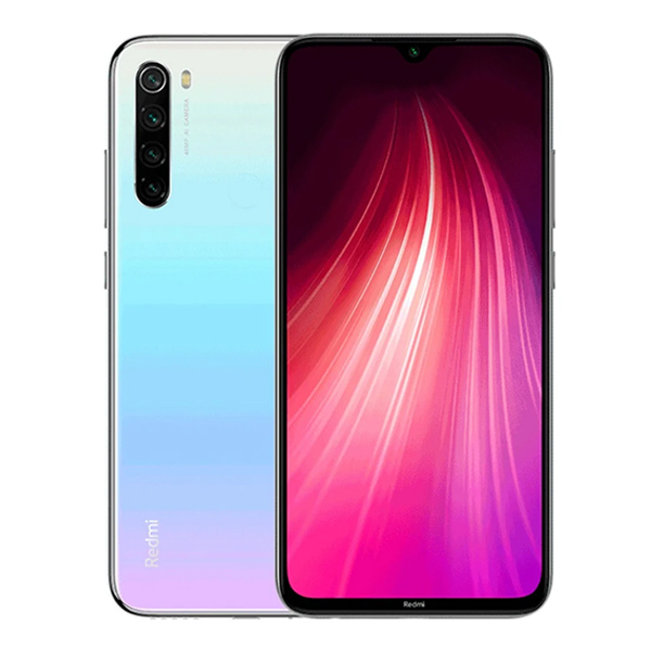 XIAOMI   - XIAOMI REDMI NOTE 8 US 64G MOONLIGHT WHITE (25432)