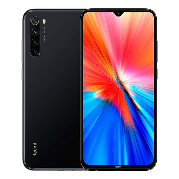 XIAOMI   - XIAOMI REDMI NOTE 8 US 64G SPACE BLACK  / CAJA DAÃ‘ADA (25434)